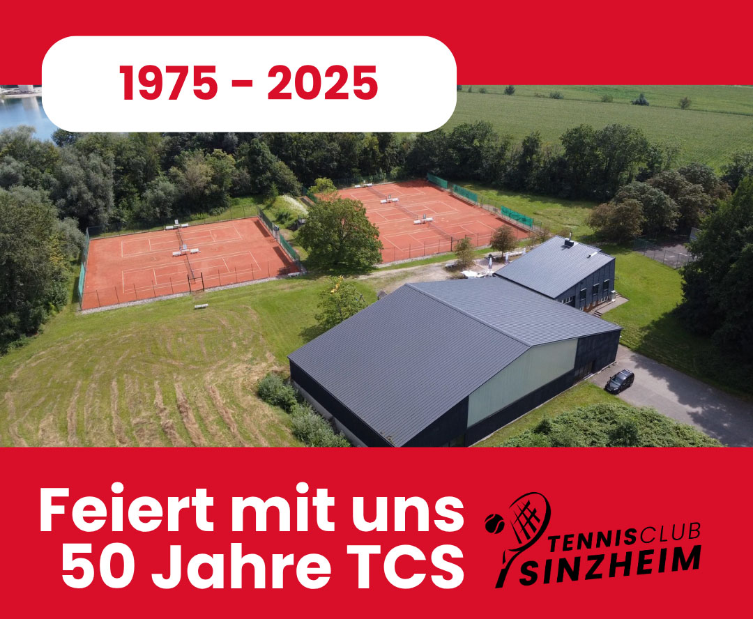 50 Jahre TCS – Jubiläumsfest im Juli
