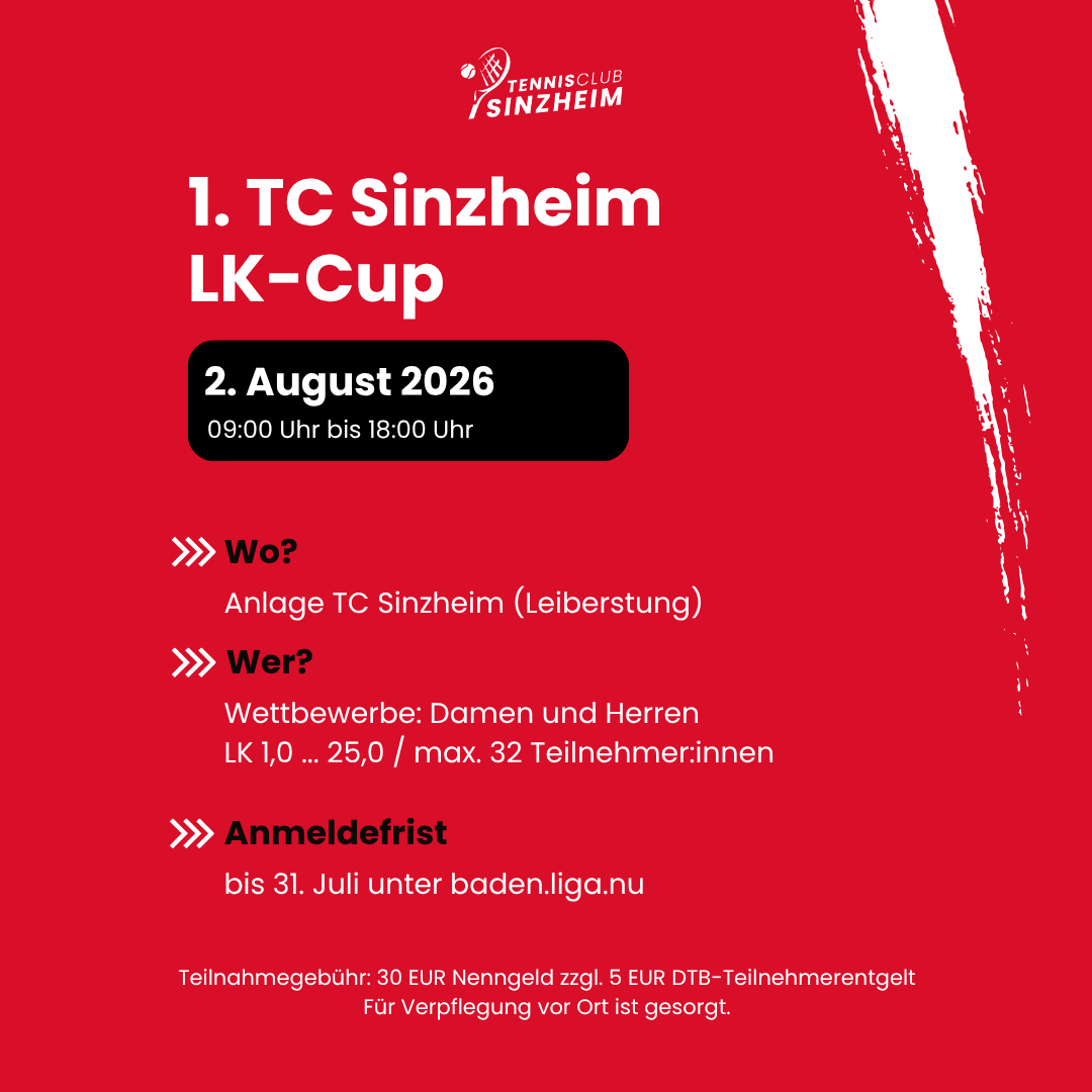 1. TC Sinzheim LK-Cup